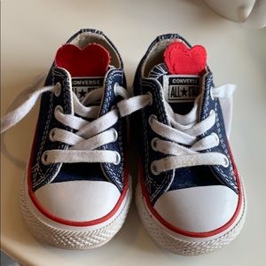 Converse heart shoes